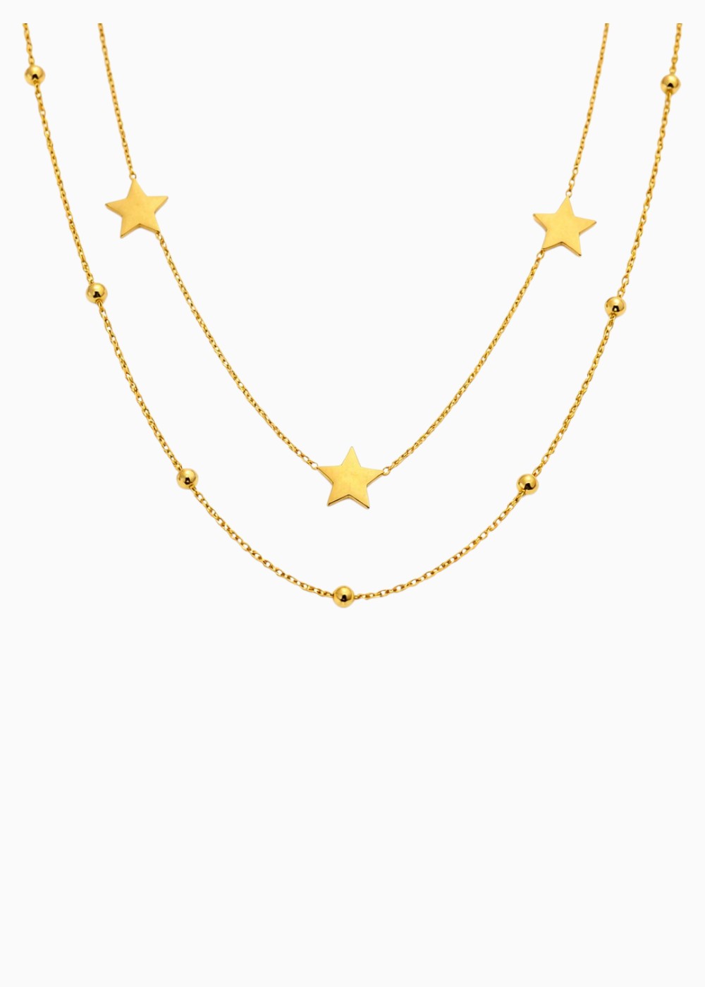 Stellar Skies Layered Dainty Necklace