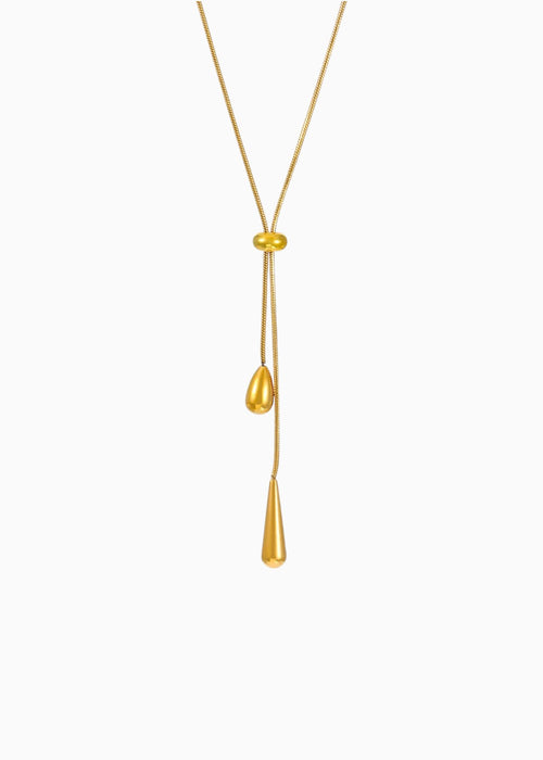 Adjustable Lariat Drop Necklace