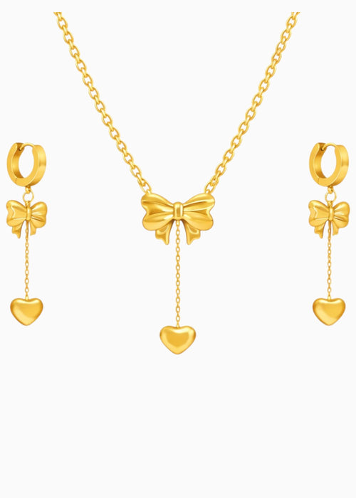 Sweetheart Bow Jewellery Set
