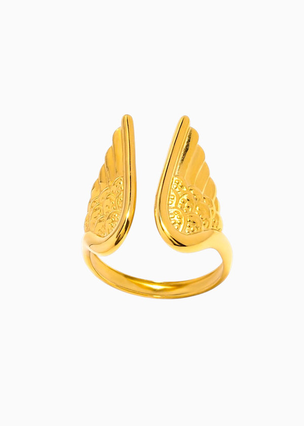 Angel Wing Open Ring