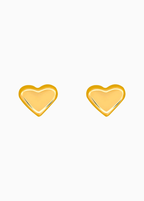 Mini Heart Stud Earrings