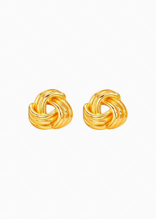 Love Knot Stud Earrings