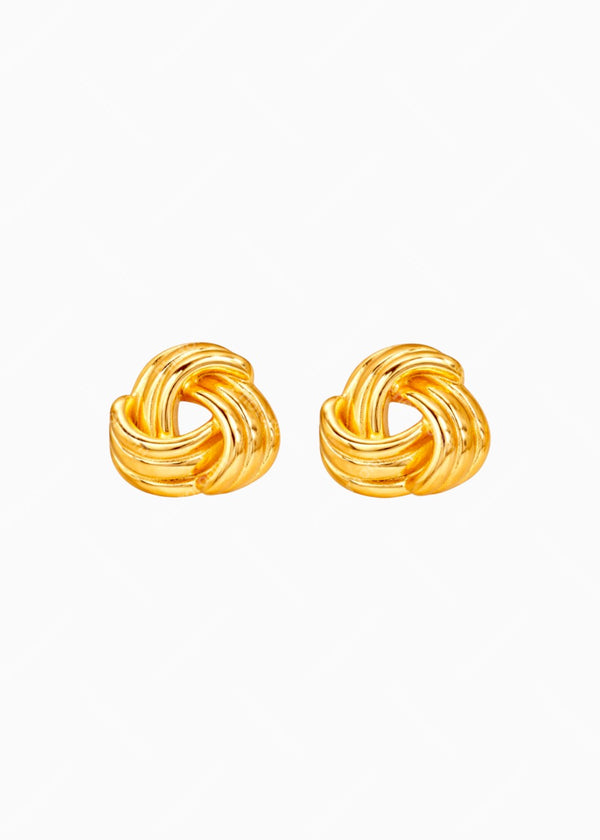Love Knot Stud Earrings