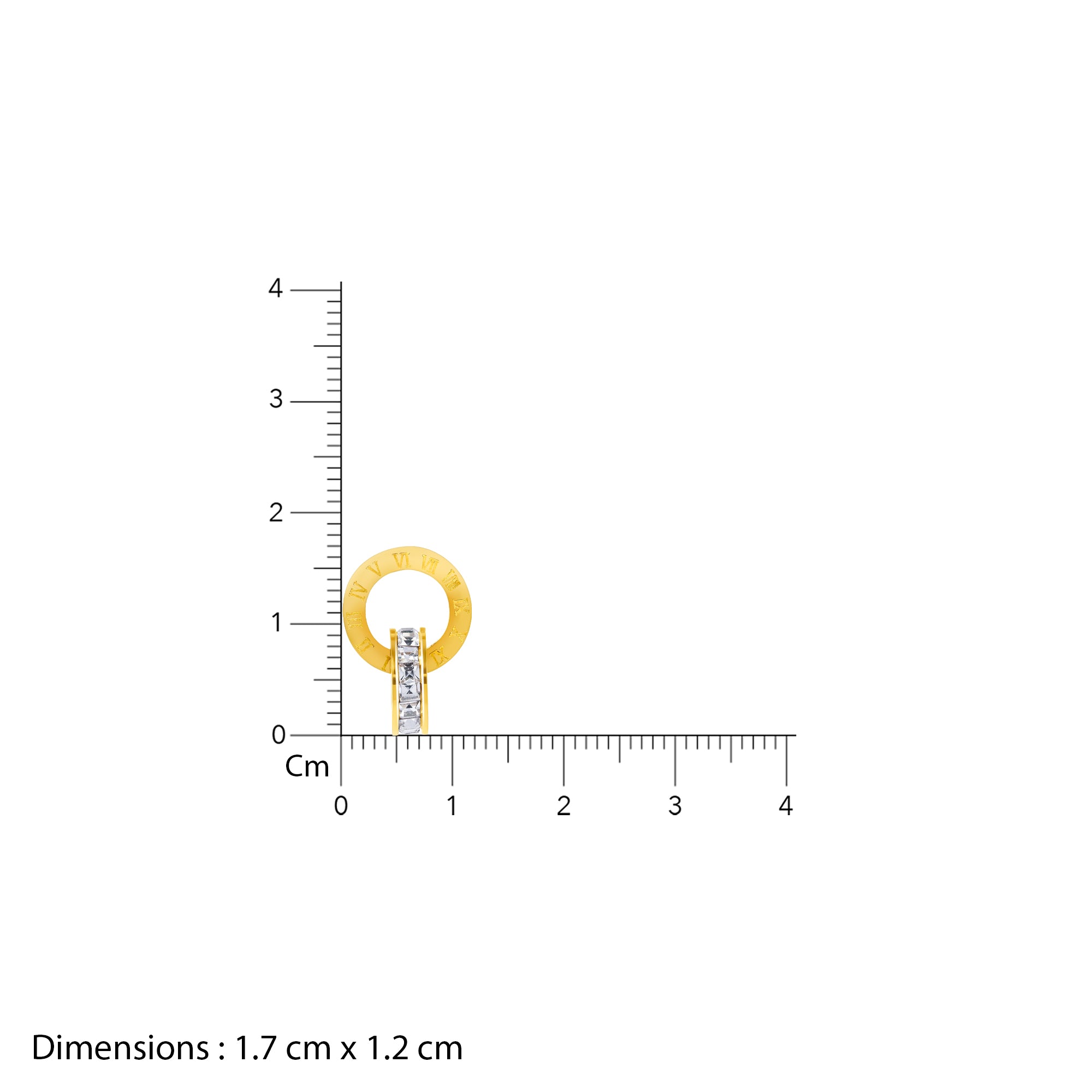 18K Gold Plated Golden Orbit Jewellery Set