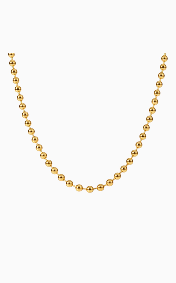 Bold Bead Collar Necklace