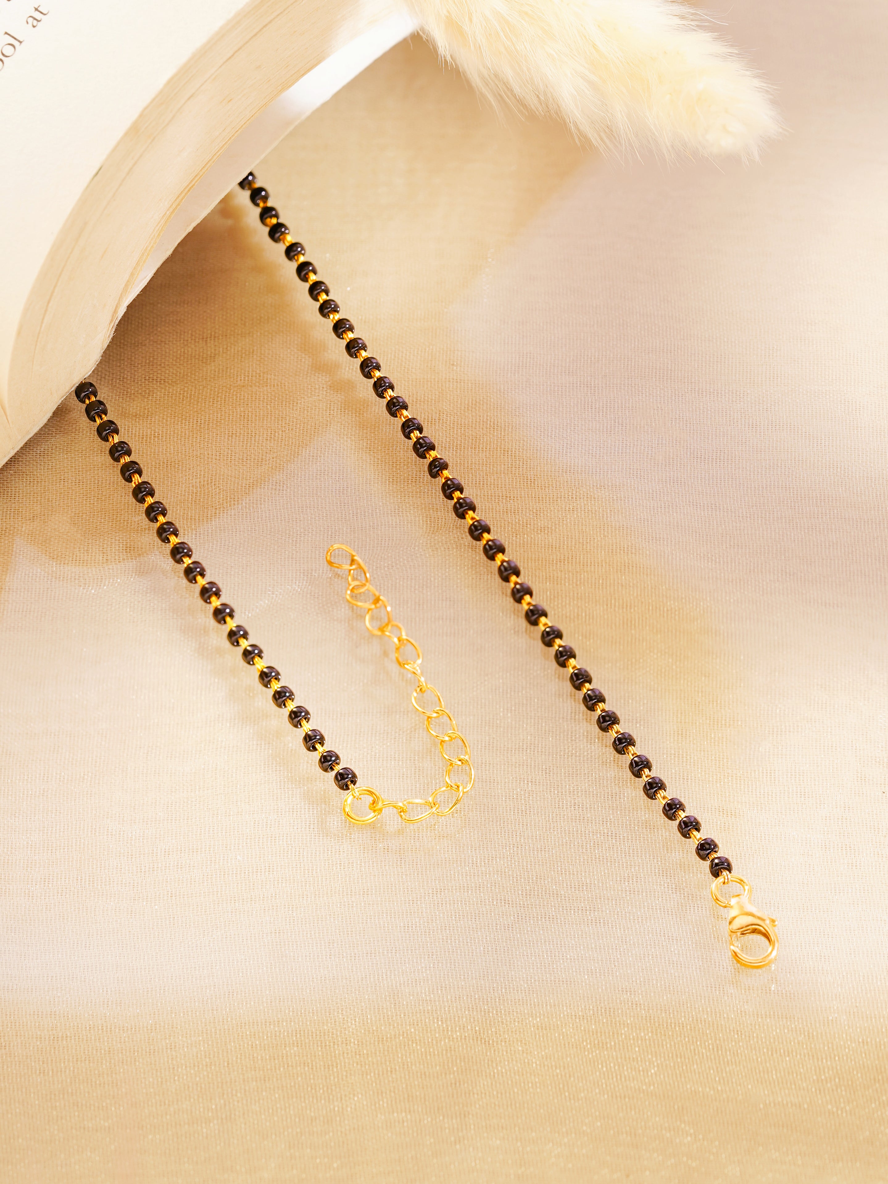 CZ Circles 925 Sterling Silver Mangalsutra