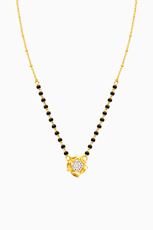 Small Heart Mangalsutra Pendant
