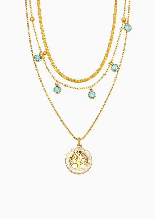 Tree of Life Layered Necklace