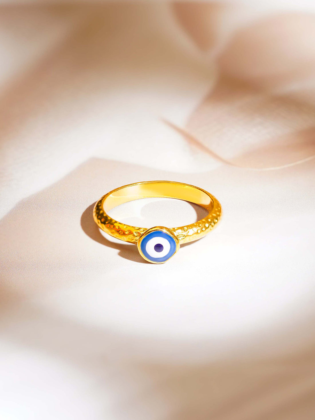 Enamel Evil Eye Ring