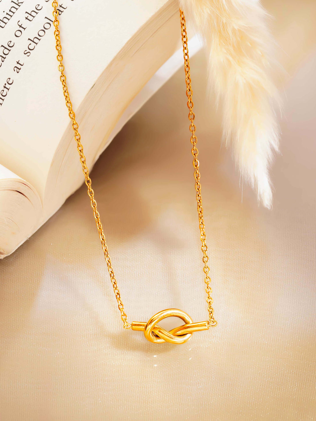 Love Knot Pendant Necklace
