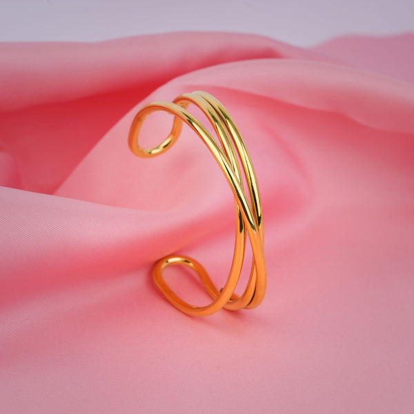 Criss Cross Cuff Bracelet