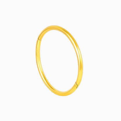 18K Gold Plated Golden Orbit Minimal Round Kada Bracelet