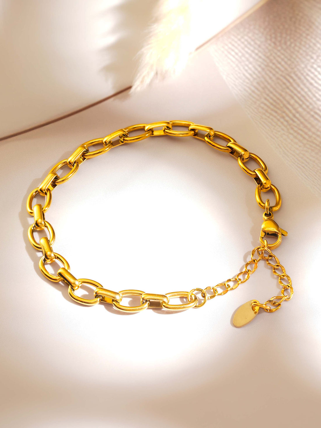 Chunky Oval Link Bracelet
