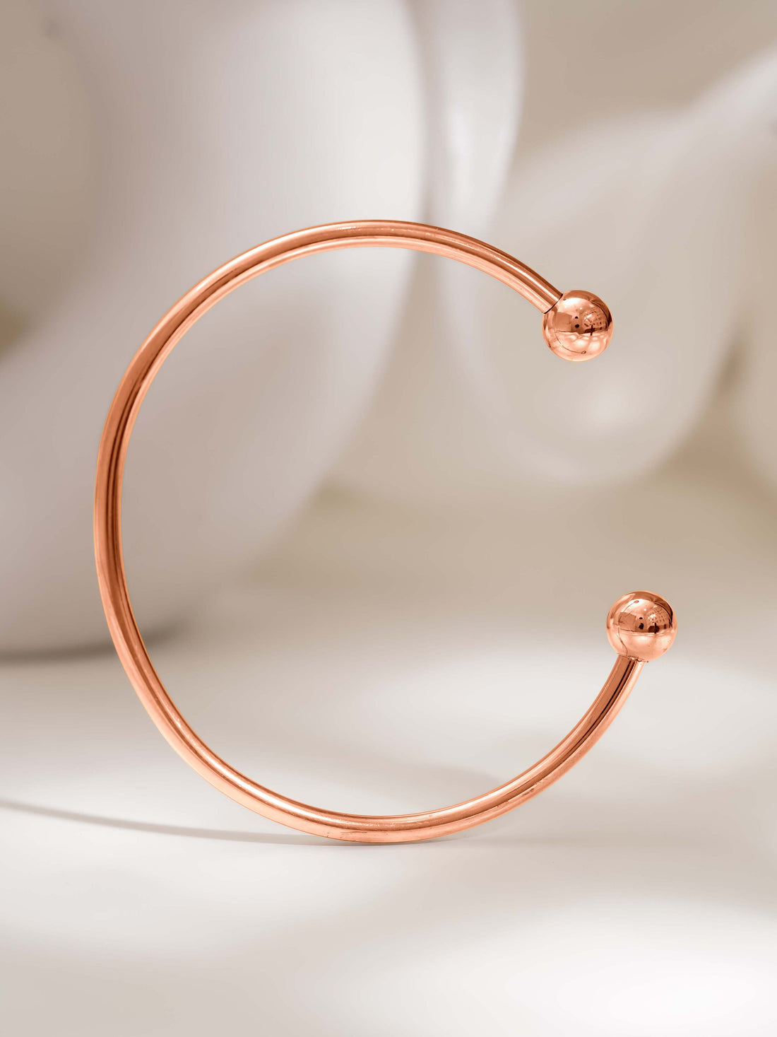 Orb Open Kada Rose Gold