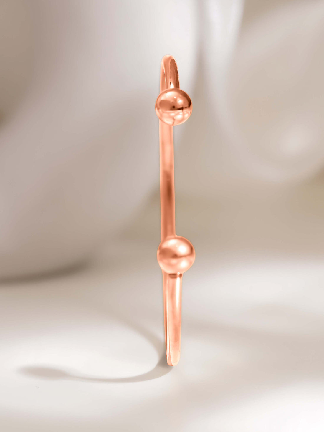 Orb Open Kada Rose Gold