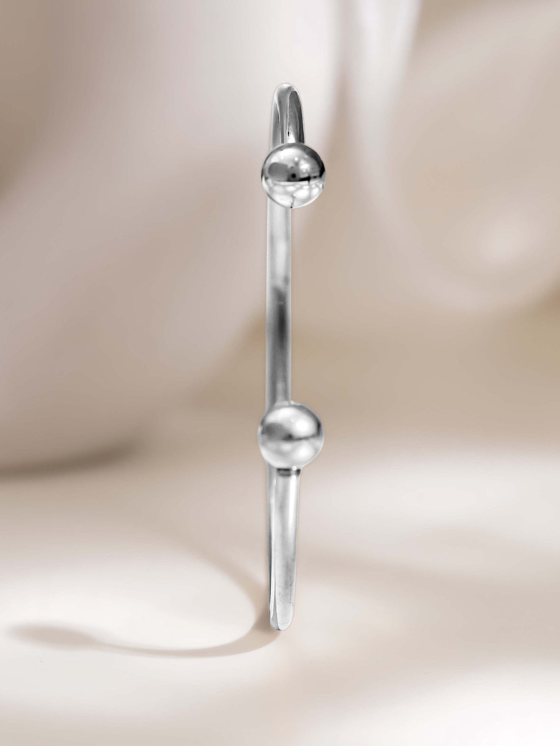 Orb Open Kada Silver