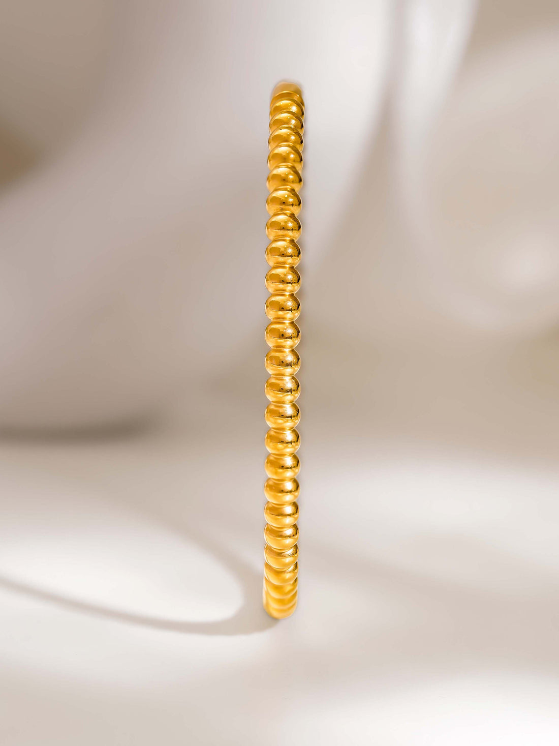 Rope Twist Bangle Bracelet