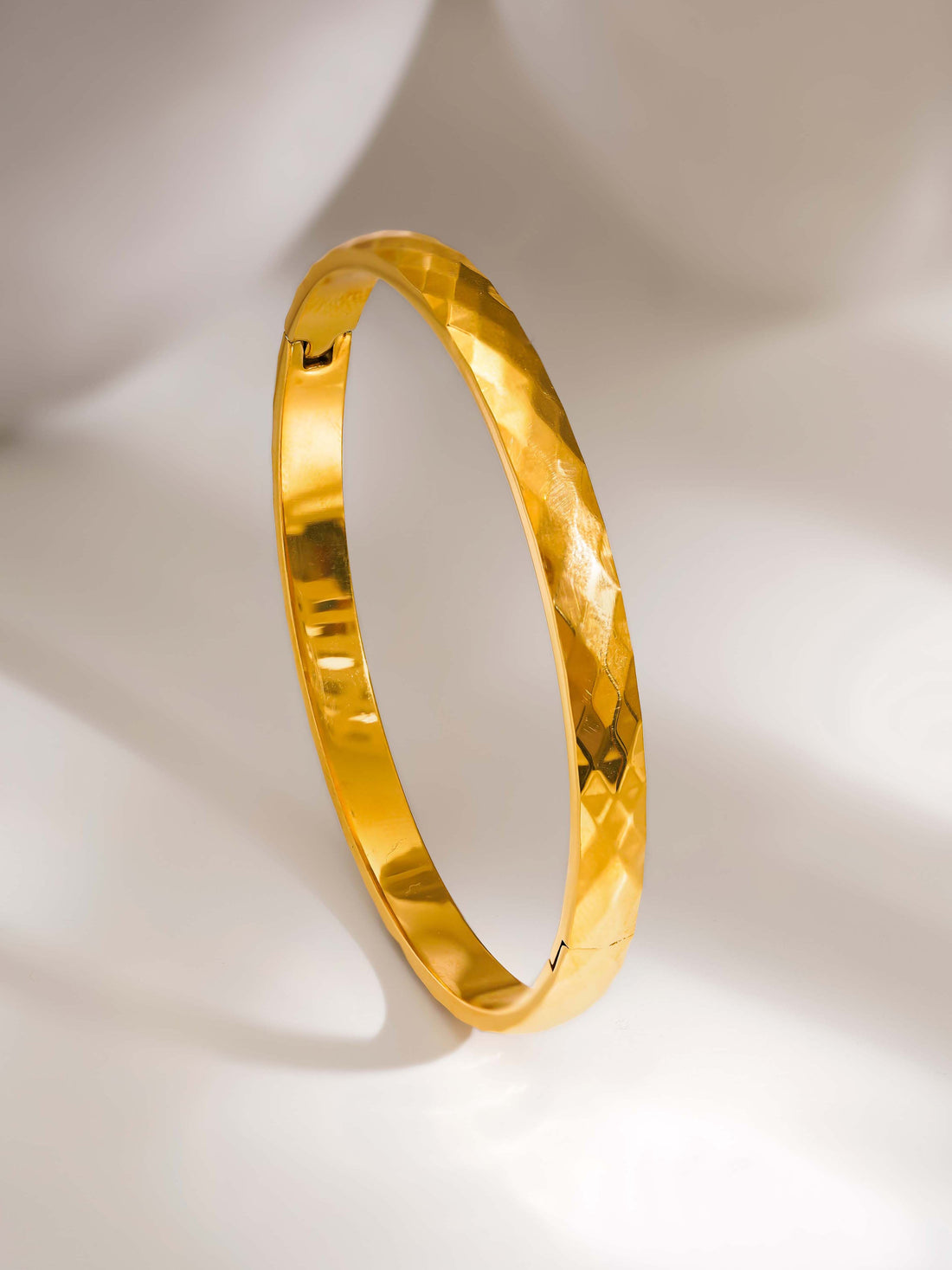 Slim Polished Bangle Bracelet