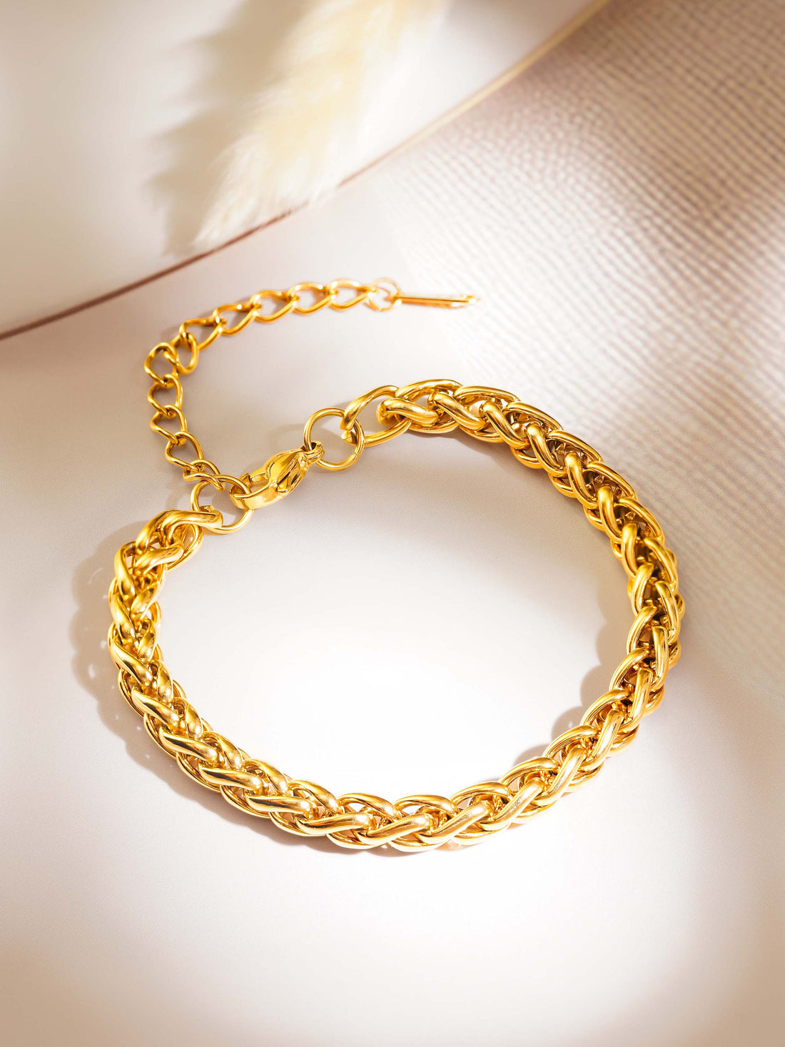 Wheat Link Chain Bracelet