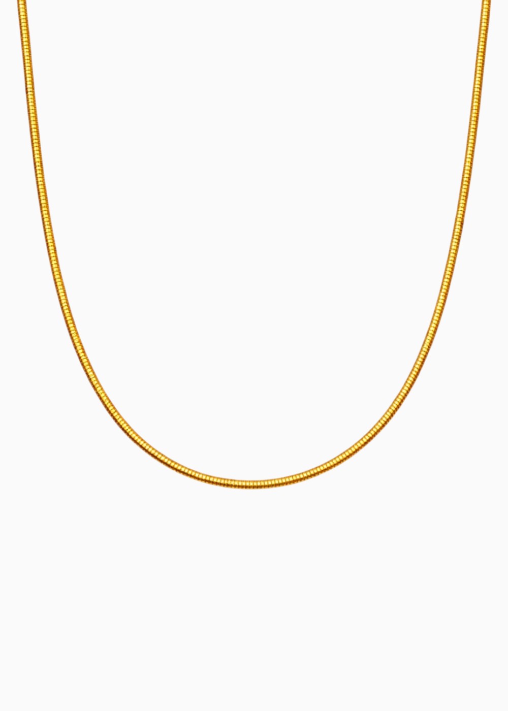 18K Gold Plated Classic Snake Chain