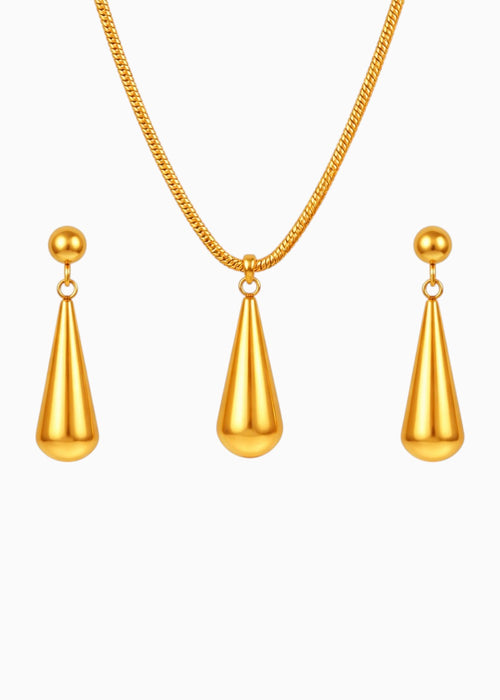 Teardrop Drop Jewellery Set