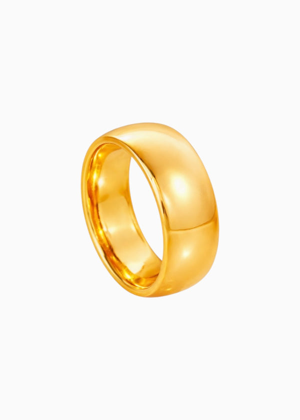 Tungsten Wide Band Ring
