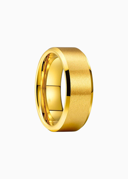 Brushed Finish Band Ring