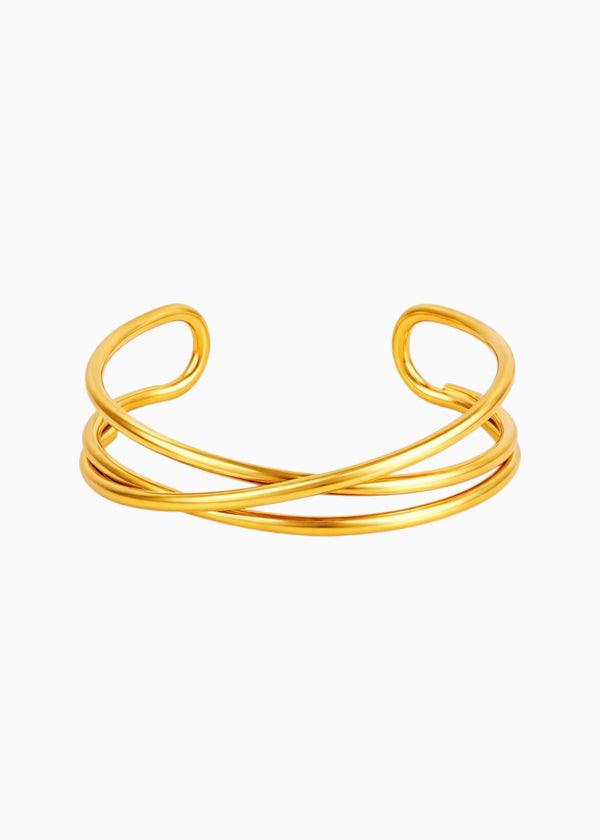 Criss Cross Cuff Bracelet