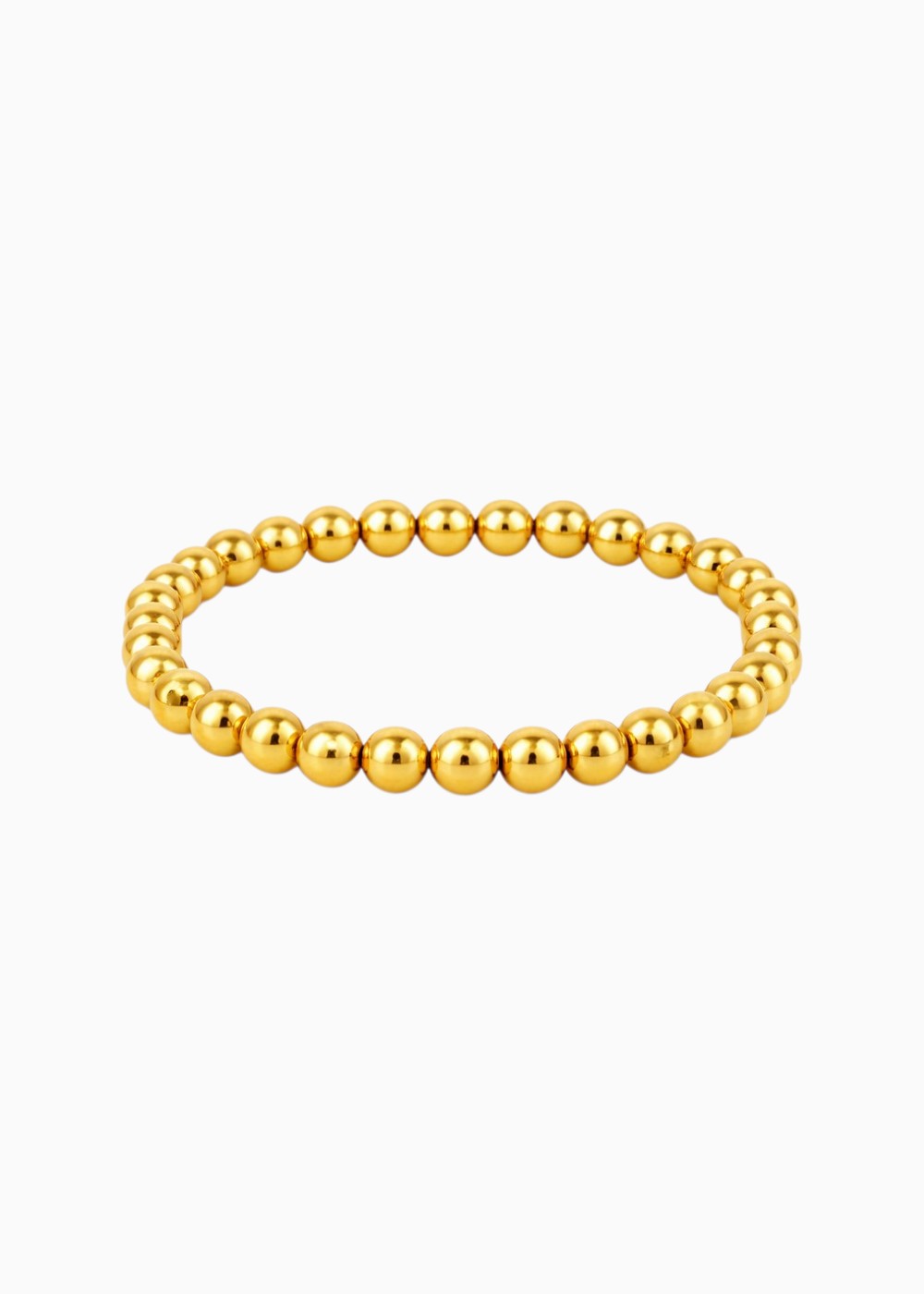 18K Gold Plated Golden Bloom Stretchable Beaded Bracelet