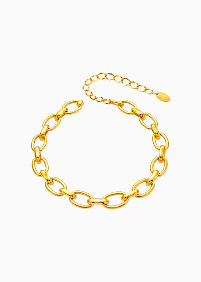 Chunky Oval Link Bracelet