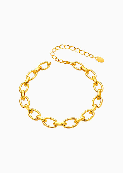 Chunky Oval Link Bracelet