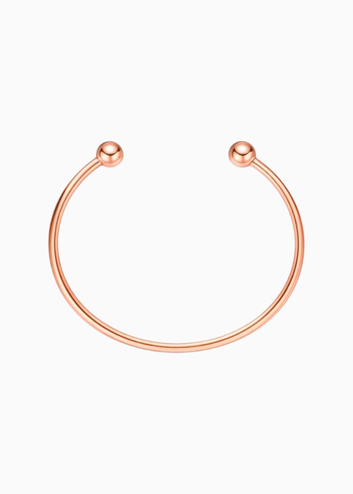 Orb Open Kada Rose Gold