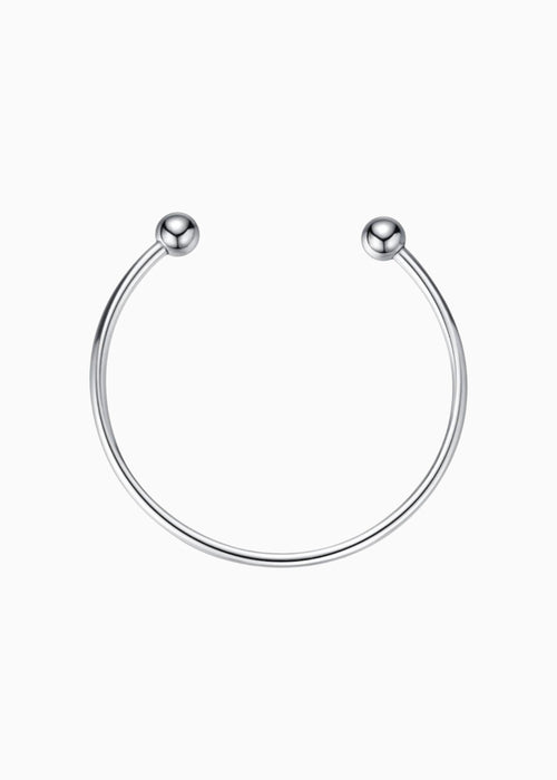Orb Open Kada Silver