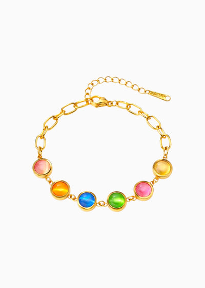 Pastel Cat Eye Bracelet