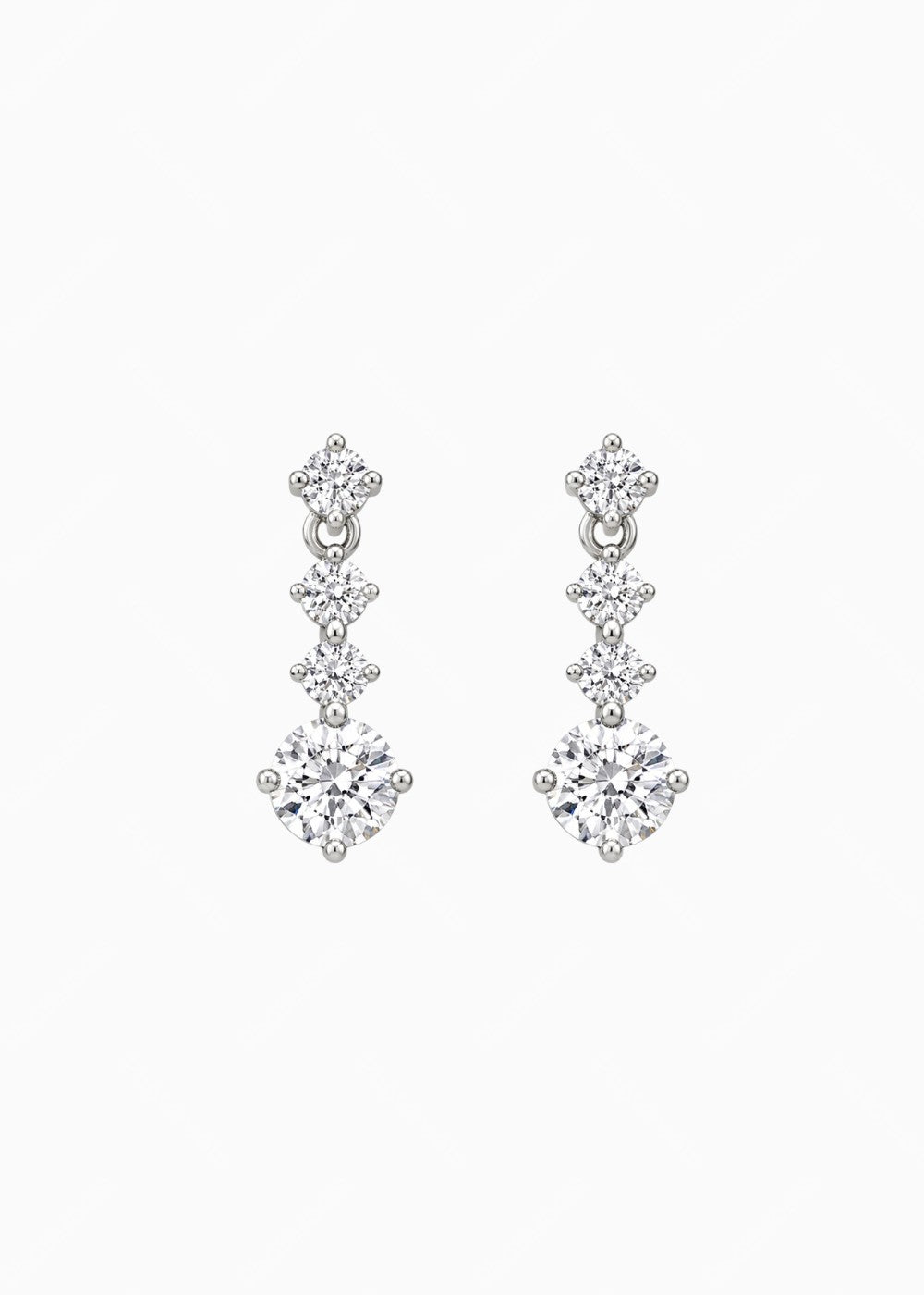925 Sterling Silver Drops of Light Earrings