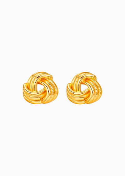Love Knot Stud Earrings