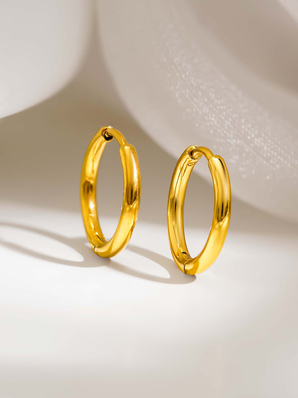 Basic Hoop Earrings 11mm