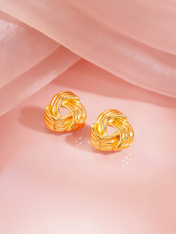 Love Knot Stud Earrings