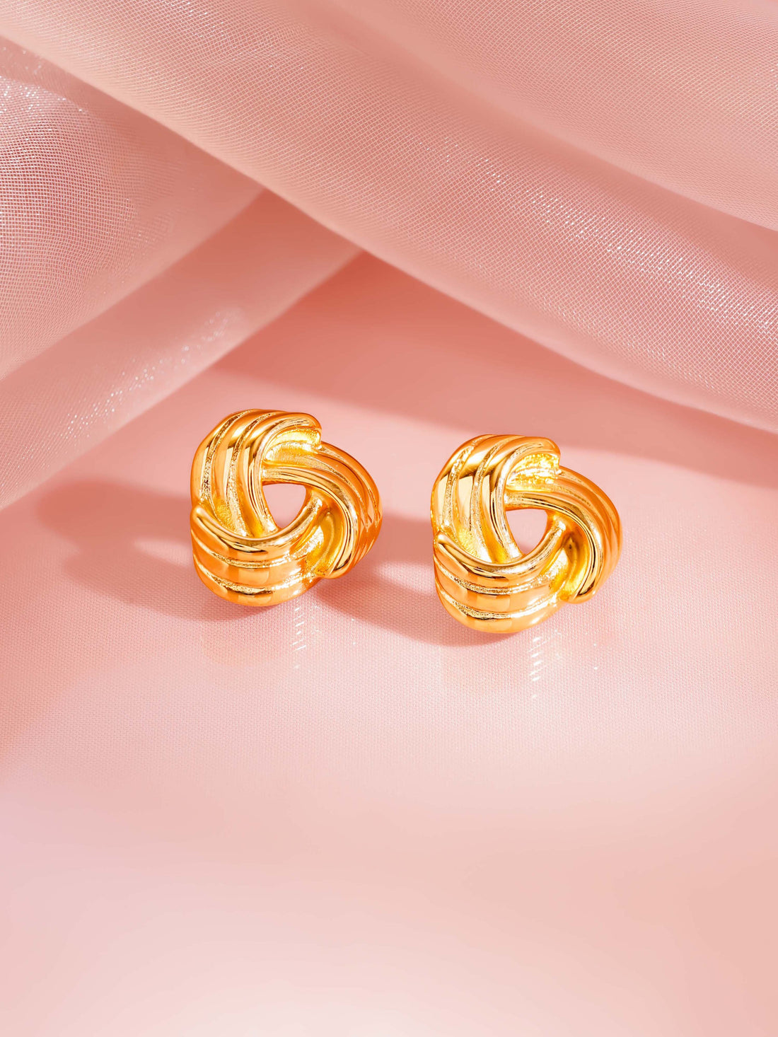 Love Knot Stud Earrings