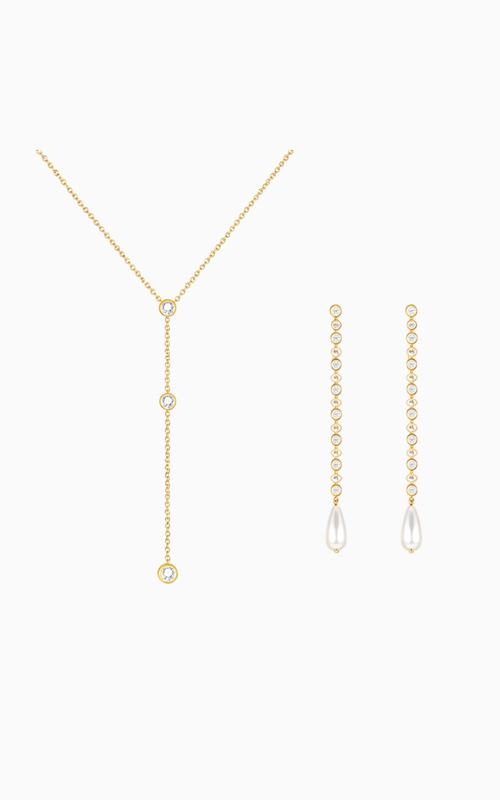 Layered Y Necklace Set