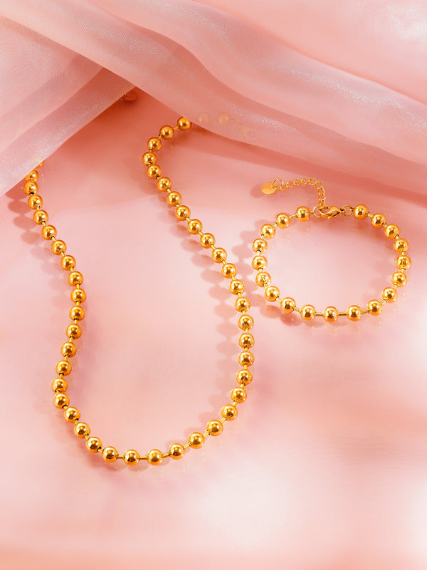 Beaded Chain Jewellery Set