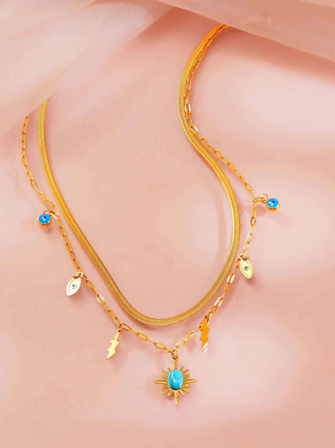 Evil Eye Jewellery Set