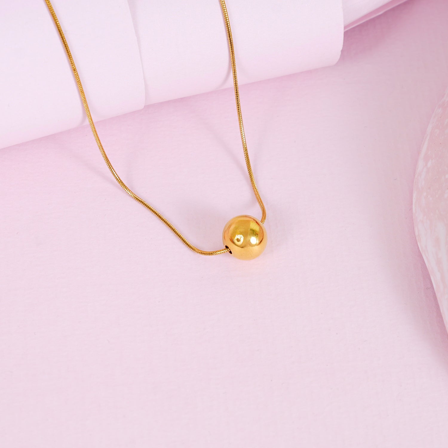 18K Gold Plated Golden Orb Jewellery Set