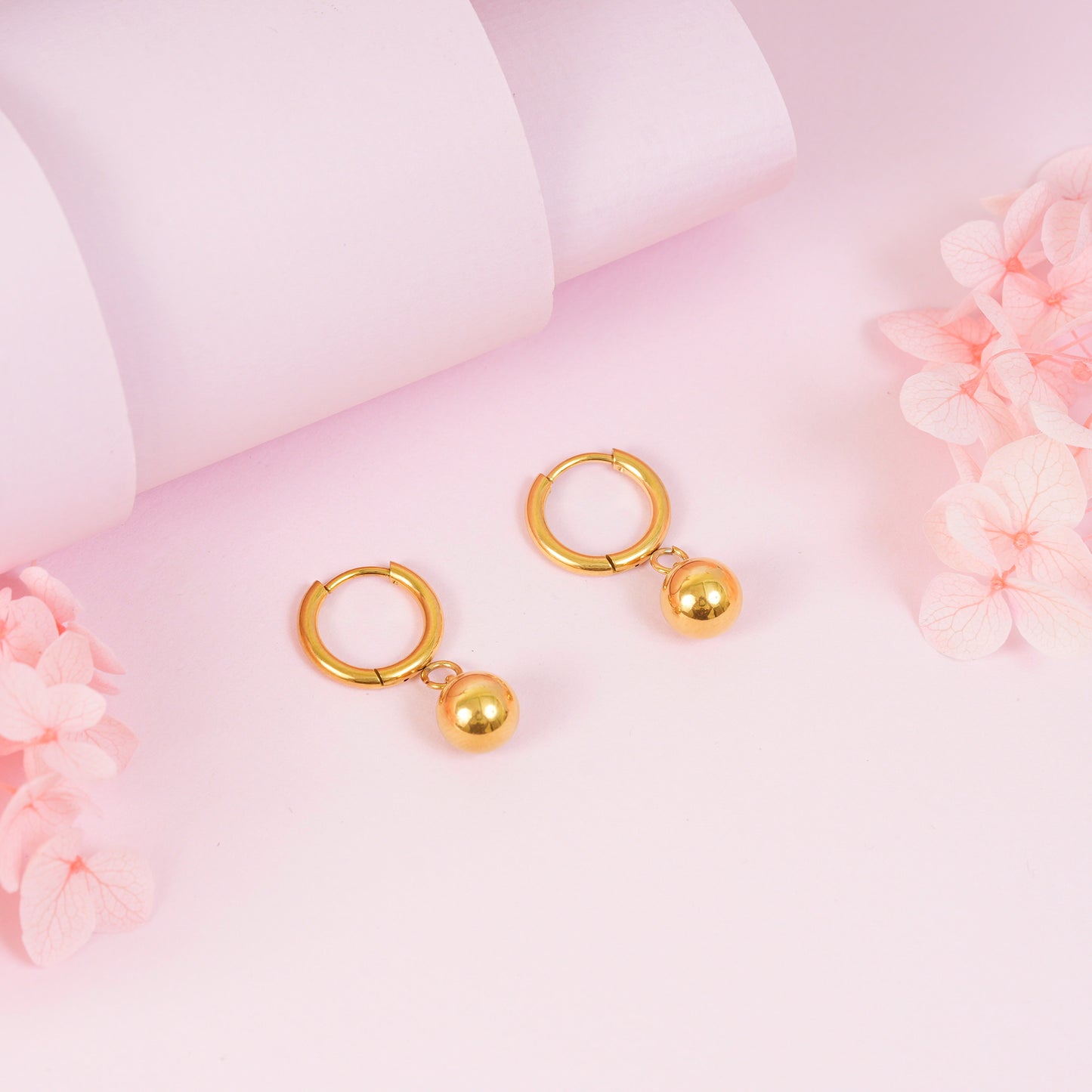 18K Gold Plated Golden Orb Jewellery Set