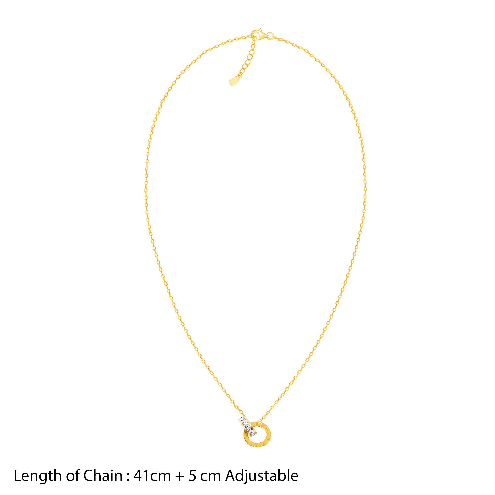 18K Gold Plated Golden Orbit Jewellery Set
