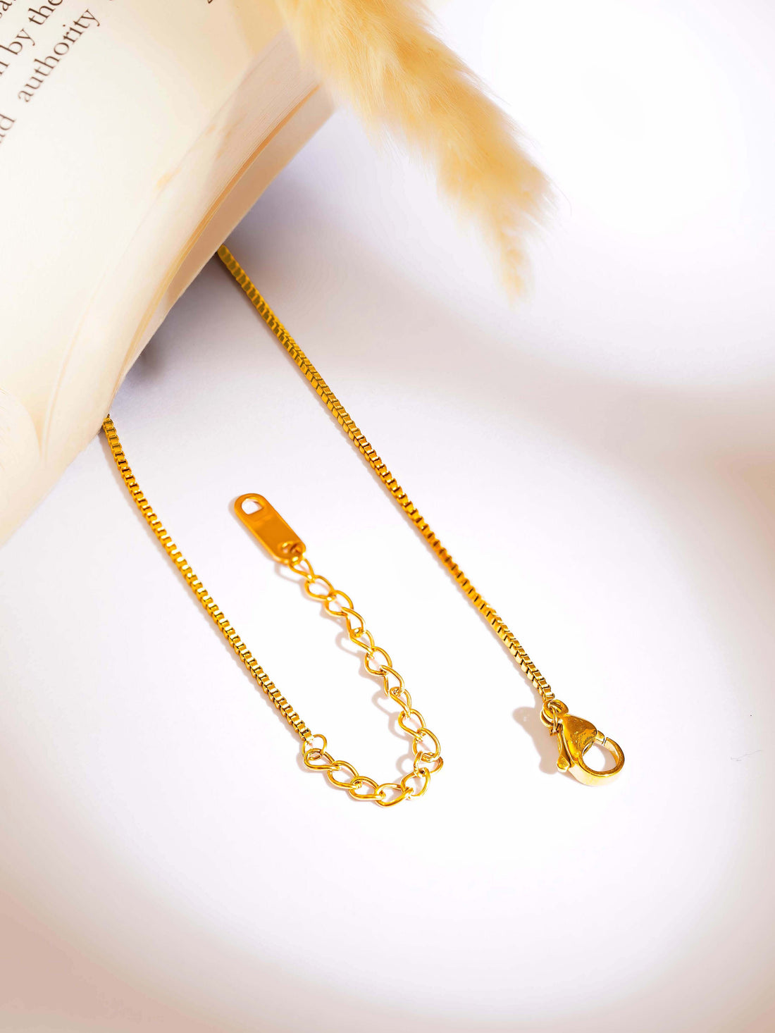 Anchor Pendant Rolo Necklace
