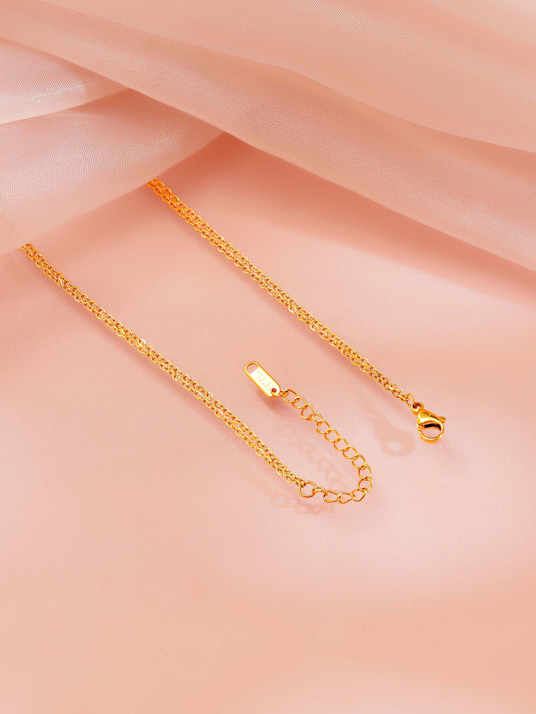Heart Tassel Layered Necklace
