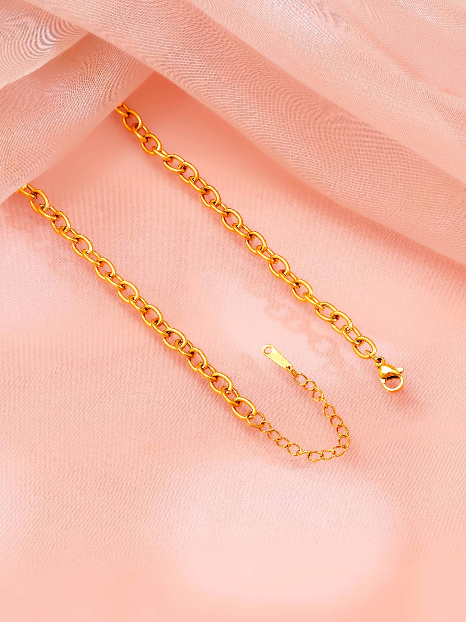 18K Gold Plated Beach Charms Necklace