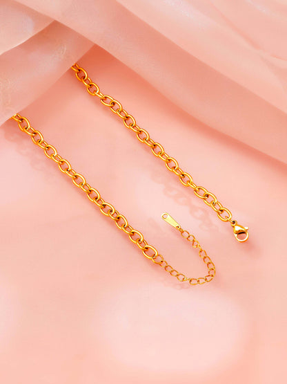 18K Gold Plated Beach Charms Necklace