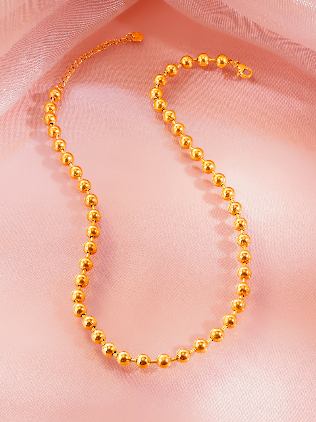 Bold Bead Collar Necklace